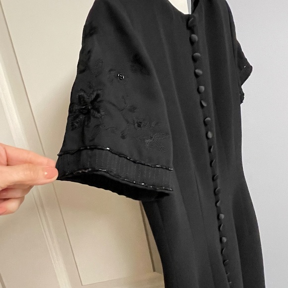 Black Dress, Donna Morgan, Woman, 6 Petite - Picture 9 of 11